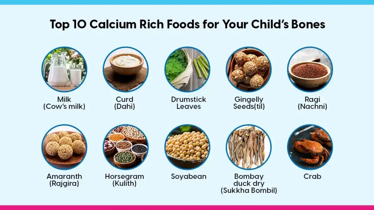 Best High-Calcium Foods For Baby Bone Development
